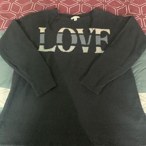 Lauren Conrad Love Sweater size Small